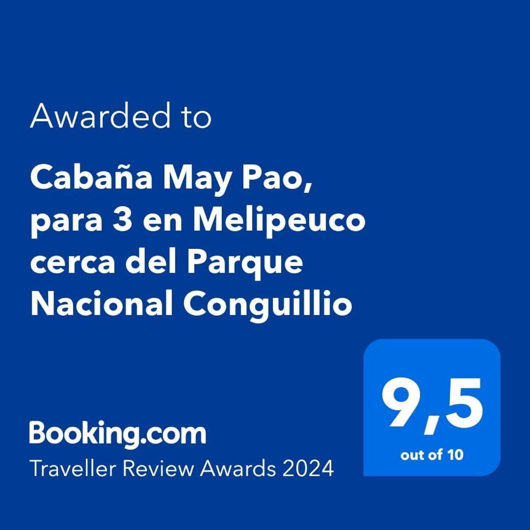 Cabaña para 3 en Melipeuco cerca del Parque Nacional Conguillio Exterior foto